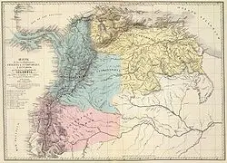 Gran Colombia (Separación)